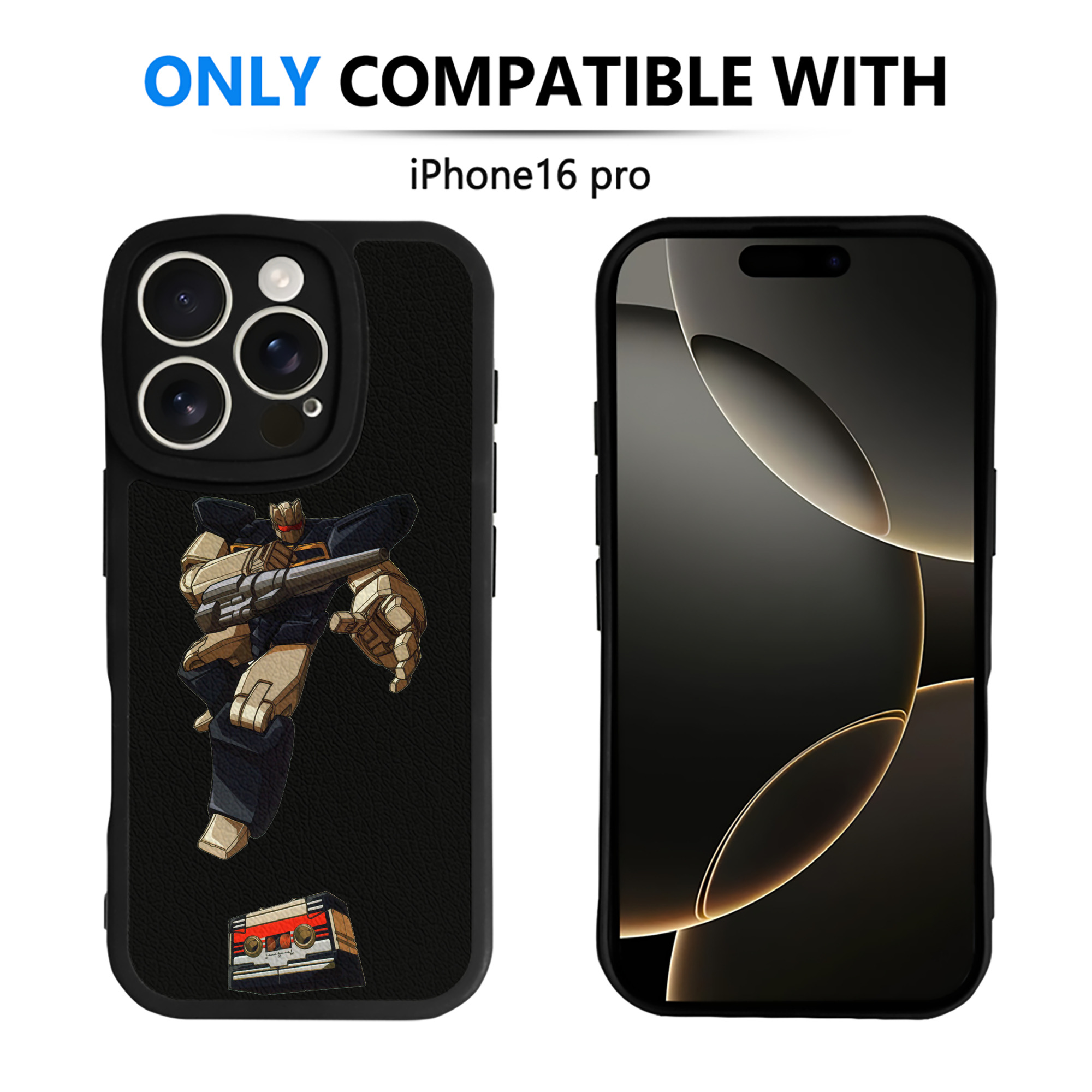 （画像用）  【iPhone 16シリーズ対応】シリコンスマホケース（レザー調） 材質：シリコン